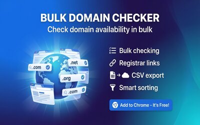 Bulk Domain Checker