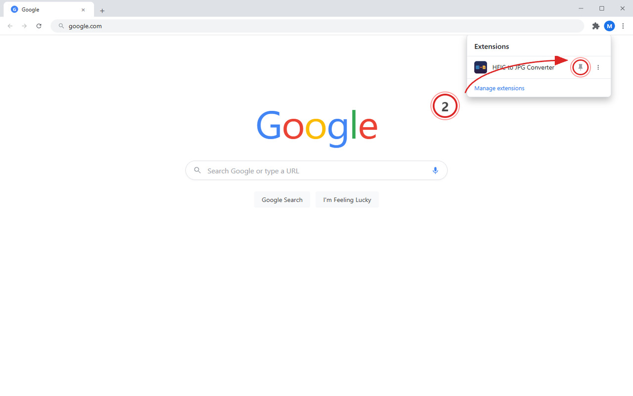 Click toolbar icon
