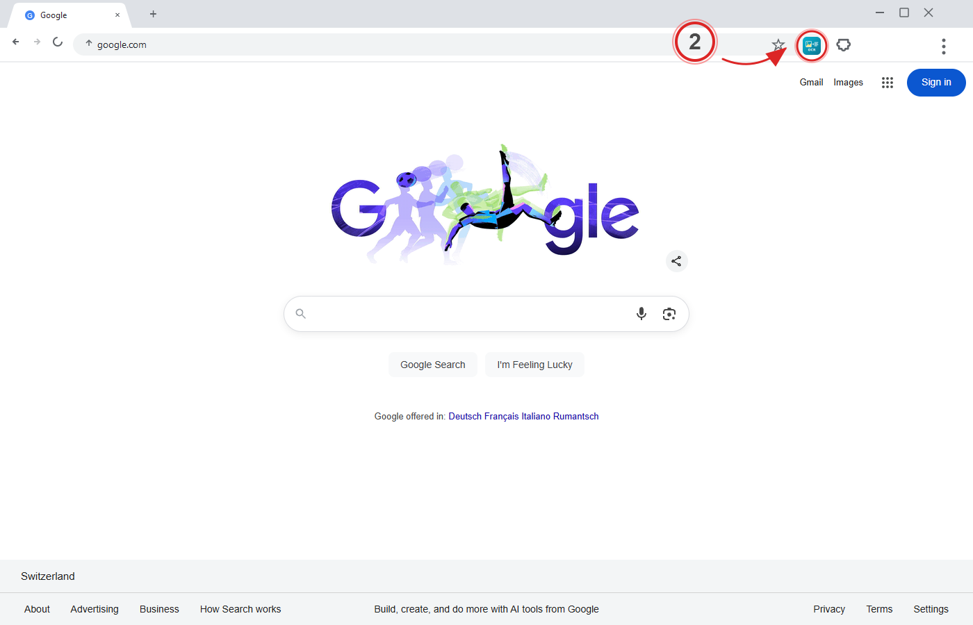 Click toolbar icon