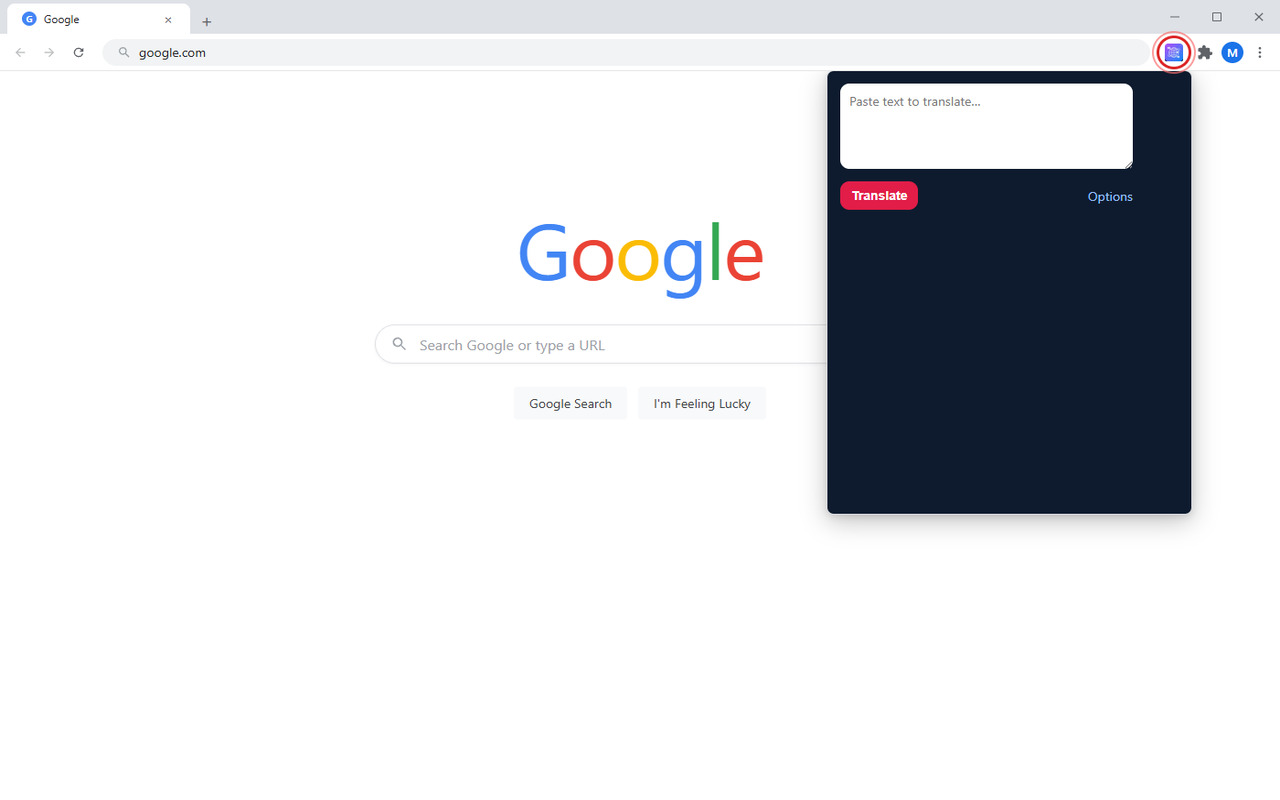 Translate to Many Languages popup